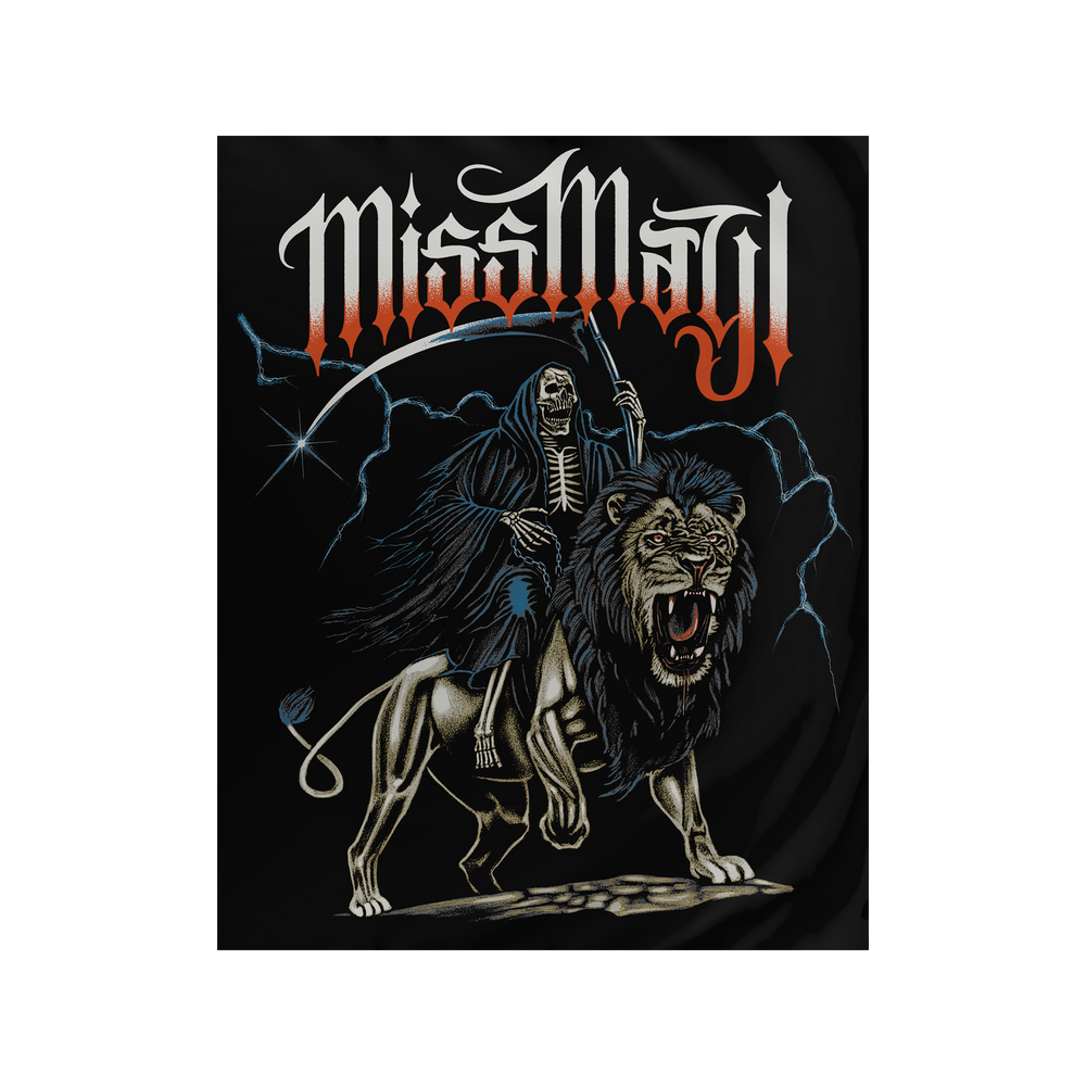Lion Rider Flag