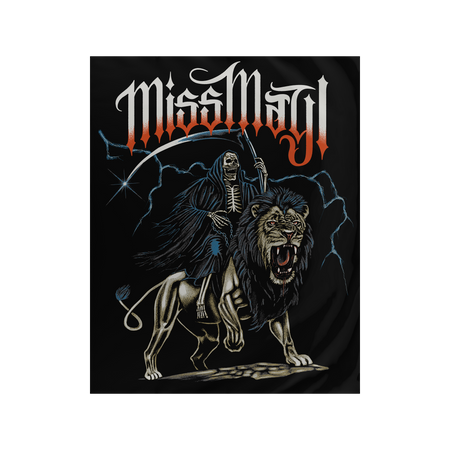 Lion Rider Flag