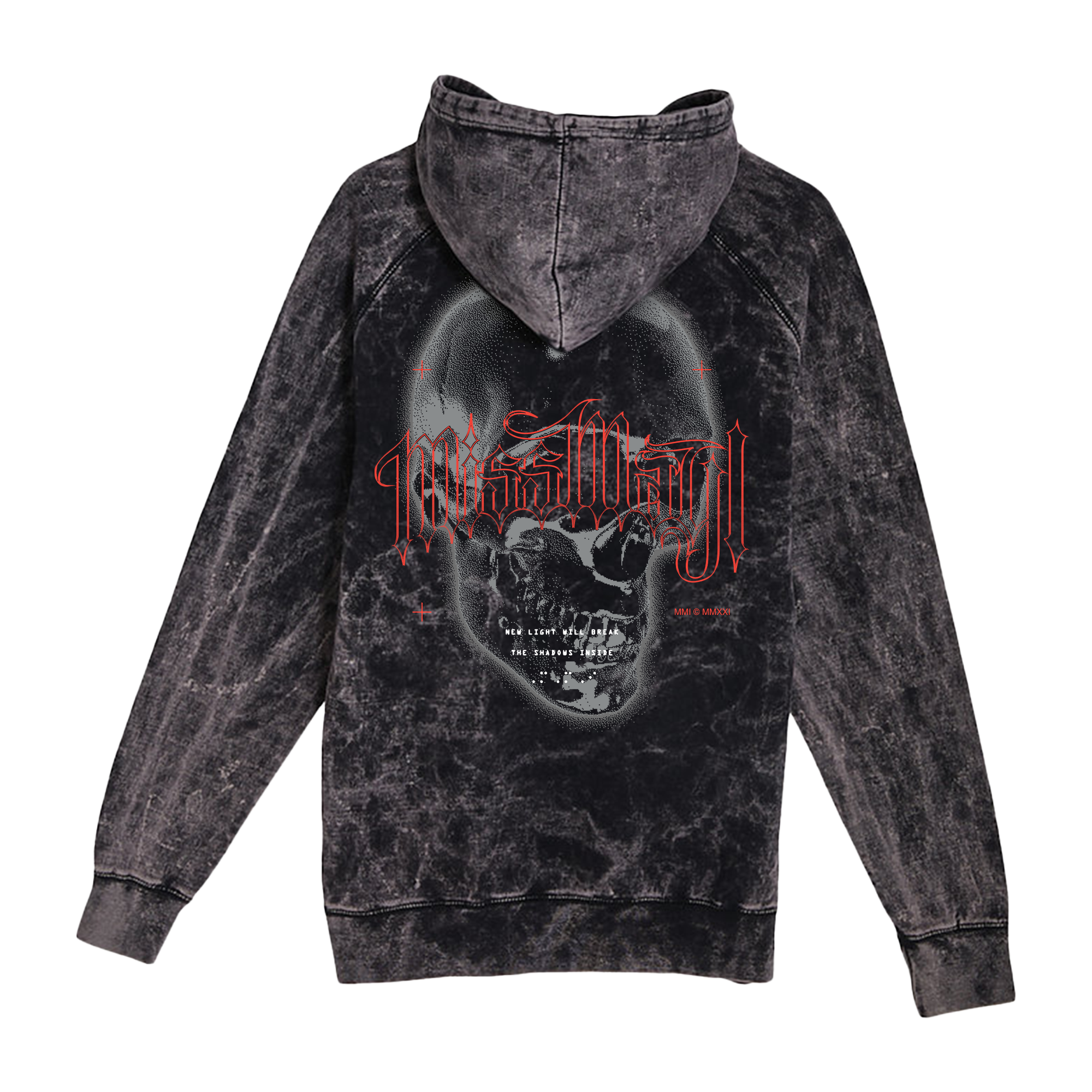 New Light Hoodie Cloud Black